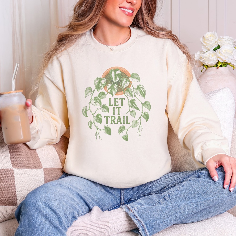 Let It Trail Cascading Vine Sweatshirt